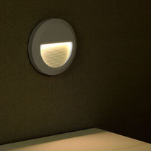SKU 1318 2W LED Осветление За Стъпала Сиво Тяло Кръг 4000К с марка V-TAC