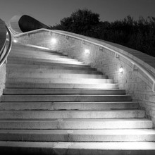 SKU 1409 3W LED Осветление За Стъпала Бяло Тяло Кръг 4200К с марка V-TAC