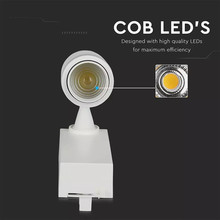 SKU 1456 15W Релсов Прожектор Бяло Тяло Blue Tooth 3 в 1 с марка V-TAC