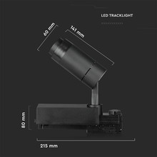 SKU 1457 15W Релсов Прожектор Бяло Тяло Blue Tooth 3 в 1 с марка V-TAC