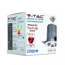 SKU 1479 6W LED COB Хотелски Луни 24D 3000K с марка V-TAC