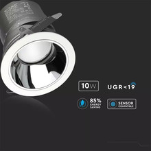 SKU 1482 10W LED COB Хотелски Луни 24D 4000K с марка V-TAC