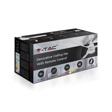 SKU 2866 65W LED Тяло/Вентилатор Дистанционно 3 Перки Бял с марка V-TAC