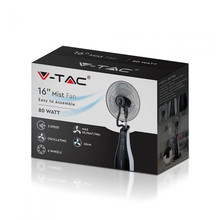 SKU 7936 80W LED Вентилатор Дистанционно 3 Перки 17` с марка V-TAC