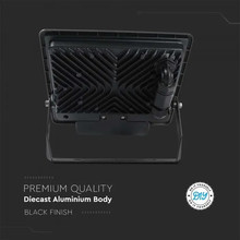 LED Прожектор с PIR сензор 50W 4000К SAMSUNG ЧИП Черно Тяло SKU 20266 V-TAC