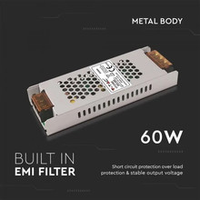 SKU 2683 LED Захранване 60W 24V 2.5A IP20 с марка V-TAC