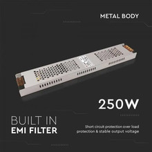 SKU 2690 LED Захранване 250W 12V 20.8A IP20 с марка V-TAC