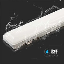 SKU 6500 LED Влагозащитено Тяло Солар 1200mm 18W 3в1 Дистанционно + Сензор с марка V-TAC