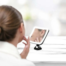 SKU 6630 3.2 LED Огледало 3xAAA Батерия Черно Тяло с марка V-TAC