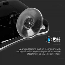 SKU 6630 3.2 LED Огледало 3xAAA Батерия Черно Тяло с марка V-TAC