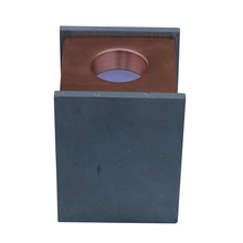 GU 10 Fitting Gypsum Surface With Chrome Bottom Square 