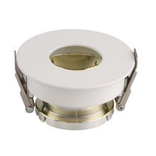 SKU 3158 GU10 Отливка Кръг Бяло+Златно VT-873 с марка V-TAC