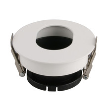 SKU 3161 GU10 Отливка Кръг Бяло+Черно VT-874 с марка V-TAC