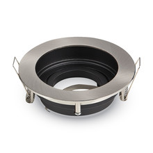 SKU 3596 GU10 Корпус Луна Кръг Сатен Никел с марка V-TAC