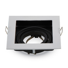 SKU 3597 GU10 Корпус Луна Квадрат Бяла с марка V-TAC