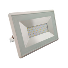 50W LED Floodlight SMD E-Series White Body 4000K