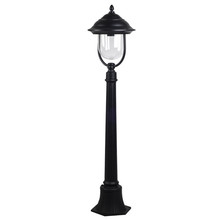 Pole Lamp With Clear PC Cover Black 