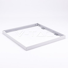 Aluminum Frame 622X622 With Screws Fixed White 