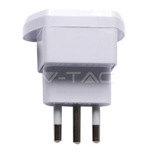 SKU 8747 10A 250V~ UNIVERSAL ADAPTER (POLYBAG+CARD) с марка V-TAC