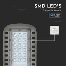 SKU 21956 LED Улична Лампа SAMSUNG ЧИП - 30W 4000K 135LM/W с марка V-TAC