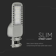 SKU 21957 LED Улична Лампа SAMSUNG ЧИП - 30W 6500K 135LM/W с марка V-TAC