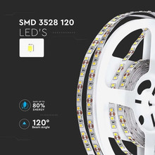 SKU 212025 LED Лента SMD3528 - 120/1 3000K IP20 с марка V-TAC