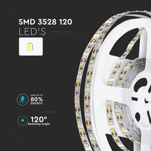 SKU 212042 LED Лента SMD3528 - 120/1 4000K IP20 с марка V-TAC