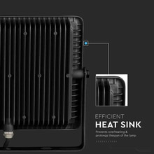 LED Прожектор 100W 6500К 120LM/W SAMSUNG ЧИП Черно Тяло SKU 21767 V-TAC