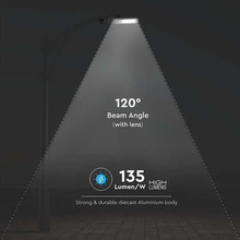 LED Street Light SAMSUNG CHIP 5 Years Warranty - 100W SLIM 4000K 135LM/W