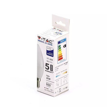 LED Bulb - SAMSUNG CHIP 7W E14 Plastic Candle 3000K