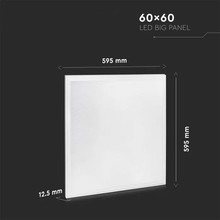 SKU 2160246 LED Панел 40W 600 x 600 mm 4500K Вкл. Драйвер с марка V-TAC
