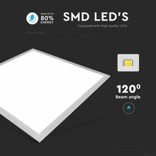 SKU 2160246 LED Панел 40W 600 x 600 mm 4500K Вкл. Драйвер с марка V-TAC