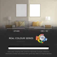 SKU 7954 20W Магнитен Линеен Осветител 3000K Черен 24V с марка V-TAC