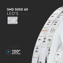 SKU 212459 LED Лента SMD5050 - 60/1 24V 4000K IP20 с марка V-TAC