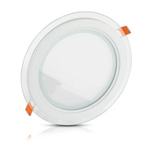 18W LED Panel Downlight Glass - Round  4000K