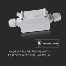 SKU 5897 Разпределителна кутия IP65 Бяла с марка V-TAC