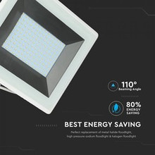 LED Прожектор 100W 4000К IP65 E-Series Бяло Тяло SKU 5968 V-TAC