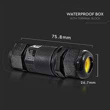 SKU 5977 Влагозащитен конектор Черен 5-9мм IP68 с марка V-TAC