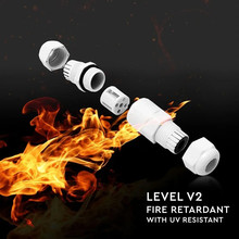 SKU 5986 Влагозащитен конектор Бял 5-9мм IP68 с марка V-TAC