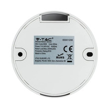 SKU 6606 Инфраред Датчик За Движение Таван Бял 360° Мини с марка V-TAC