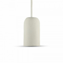 Cocrete Pendant Light White