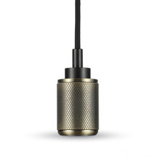 Bronz 2 Rings Aluminium Lamp Holder