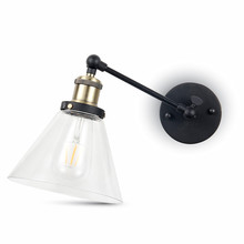 Wall Lamp W/V Cone Shape Glass  Ф140мм