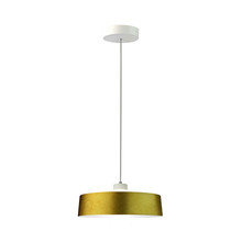 7W Led Pendant Light (Acrylic) - Gold Lamp Shade 3400*190mm 4000K