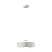 7W Led Pendant Light (Acrylic) - White Lamp Shade  340*190mm 3000K