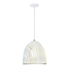 Pendant Light Cone Prism White D250*270mm