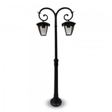 SKU 7061 Градиснки Лампа 2ХE27 1410мм Черен IP44 с марка V-TAC