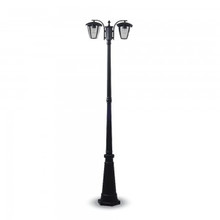 SKU 7062 Градиснки Лампа 2ХE27 1990мм Черен IP44 с марка V-TAC