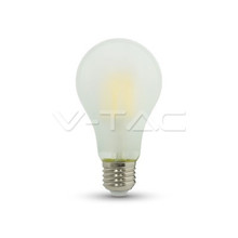 LED Крушка Е27 10W Filament A67 Матирано Покритие 6400K SKU 7154 V-TAC