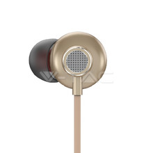SKU 7707 Аудио Слушалка Златна с марка V-TAC